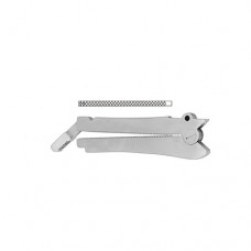 De Martel-Wolfson Intestinal Anastomosis Clamp Stainless Steel, Jaw Length 65 mm